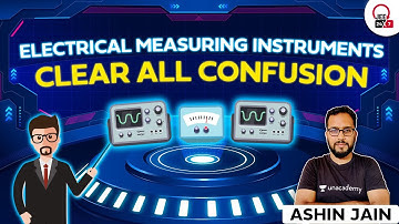 Electrical Measuring Instruments: Clear All Confusion! | JEE 24x7 | Ashin Jain