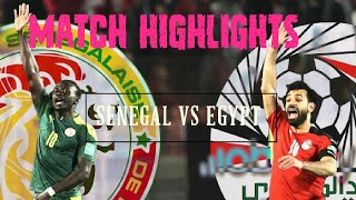 #UEF  Senegal v Egypt | FIFA World Cup Qatar 2022 Qualifier | Extended  Match Highlights & Goals