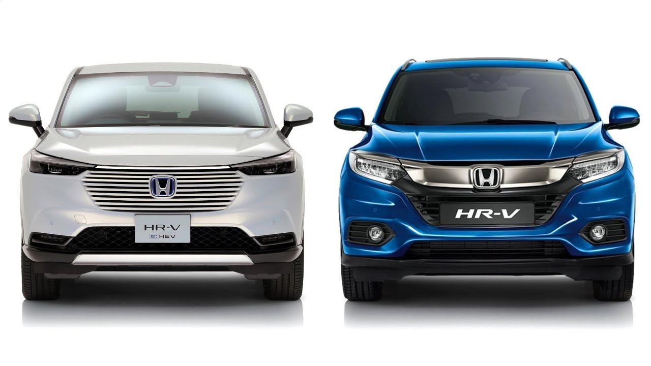 2022 Honda HR-V vs Old Honda HR-V - YouTube