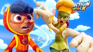 Clay Stops the Sweets Thief! | NEW! | Action Pack | Adventure Cartoon for Kids