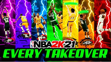USING & TESTING EVERY TAKEOVER IN NBA2K21 - WHAT IS THE BEST TAKEOVER FOR YOUR NBA2K21 BUILD?