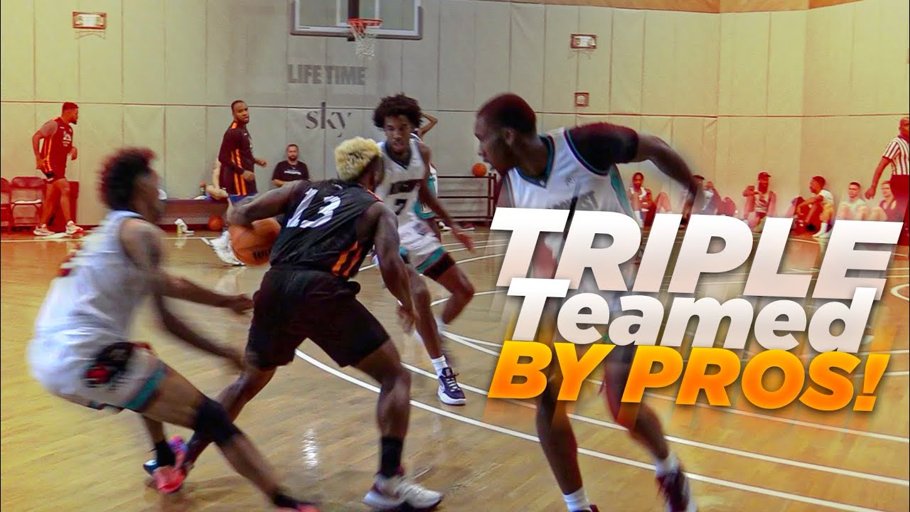 I WENT AT EX NBA PLAYER JUSTIN DENTMON 5V5 BASKETBALL IN LIFETIME SKY