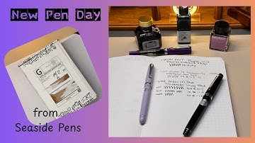 New Pen Day: Pilot Custom 74 Lavender Fog // Pilot Justus 95 // TWSBI ECO T  Purple