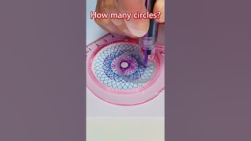 Take a guess how many circles there are  #2024 #spirograph #art #asmr #satisfying  #relaxing