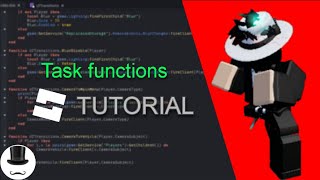 [EP 06] What are task functions? | Intermediate Roblox Playlist