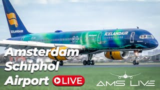 Schiphol Airport Live | Monday 18th Mar 2024