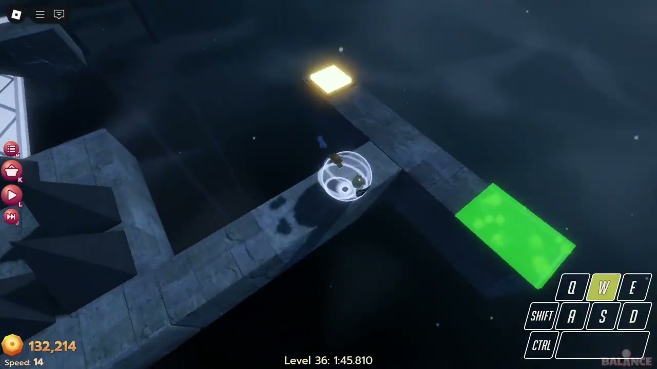 Roblox Balance Level 36 [Smash those buttons!] 