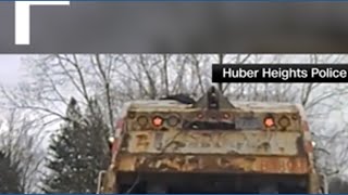 Ohio man flees a traffic stop by hiding in a trashcan, which was found by a sanitation worker