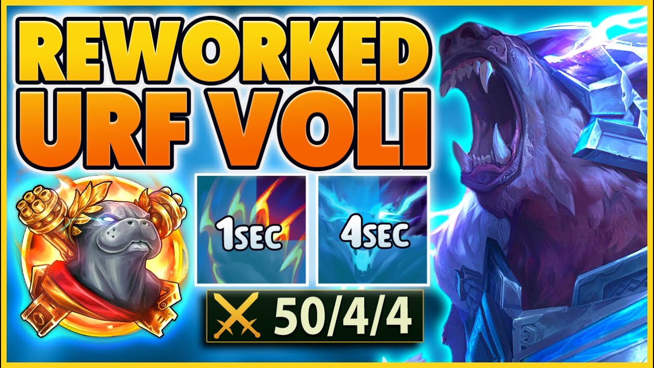 *REWORKED* VOLIBEAR BROKE URF (NEW BEST CHAMP) - BunnyFuFuu | League of Legends | URF