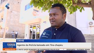 National Police officer shot in Tira-chapéu