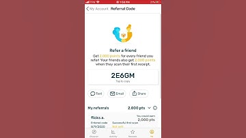 Fetch Rewards referral code 2,000 points(2E6GM)