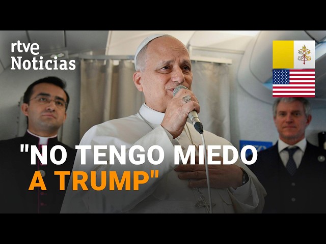 LEÓN XIV RESPONDE a los ATAQUES DE TRUMP en REDES SOCIALES | RTVE NOTICIAS