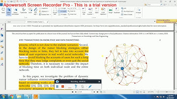 IEEE 2017-2018 JAVA PROJECTS DRIMUX Dynamic Rumor Influence