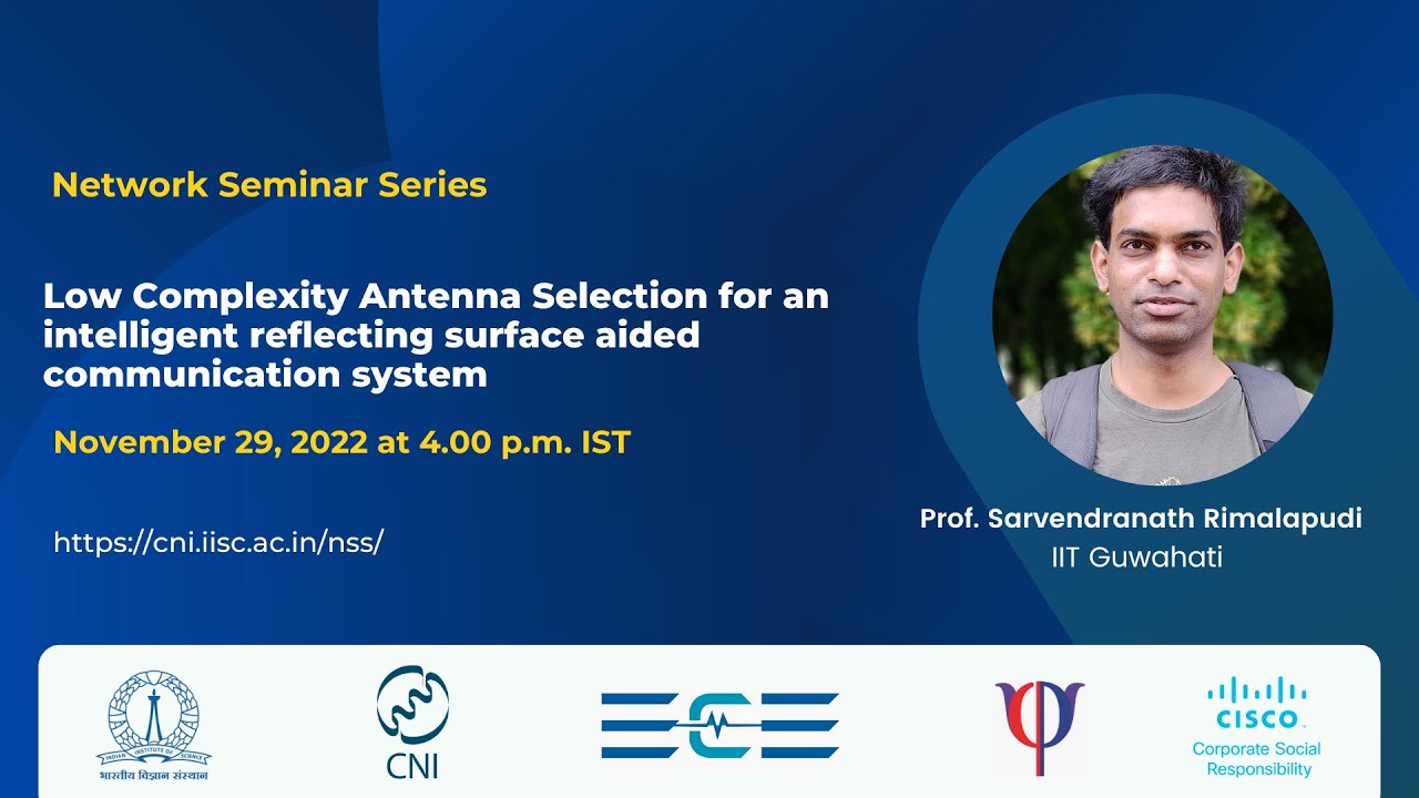 Low Complexity Antenna Selection for an Intelligent Reflecting Surface Aided Communication System