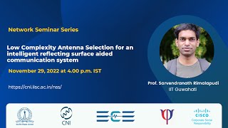 Low Complexity Antenna Selection for an Intelligent Reflecting Surface Aided Communication System