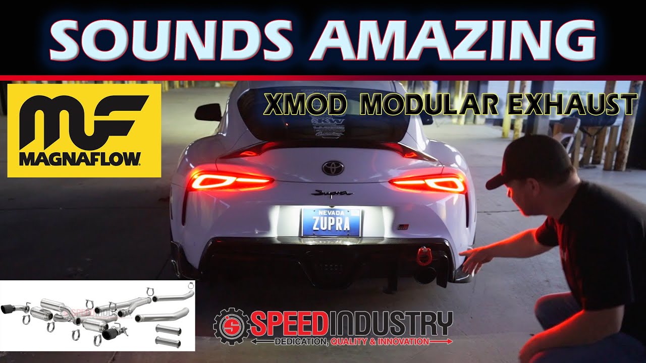 Magnaflow Xmod Series Sound clip | Product video | 2020 Supra - YouTube