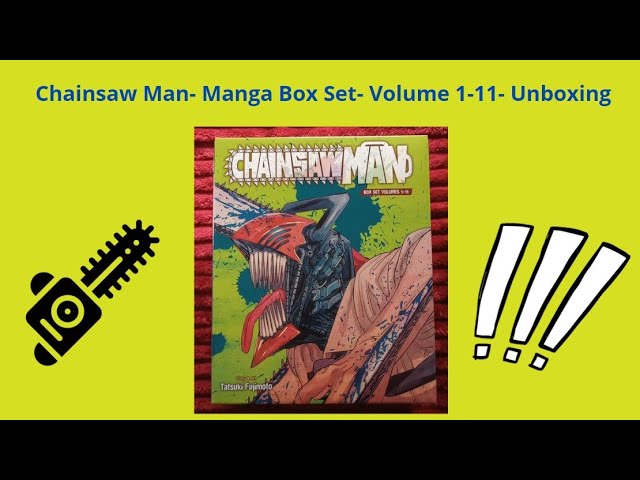 Chainsaw Man Collection 13 book set volumes 1-11 and Tatsuki