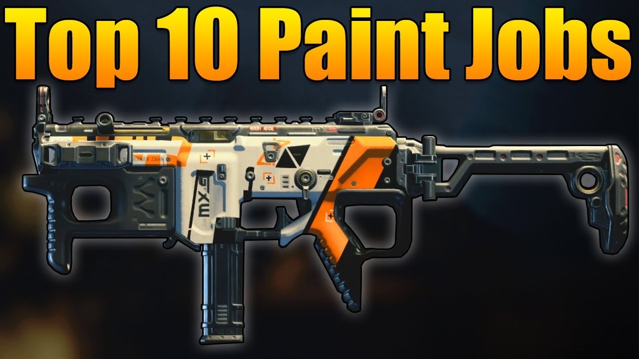 Top 10 Paint Jobs in Black Ops 4 (BO4 Best Camos)
