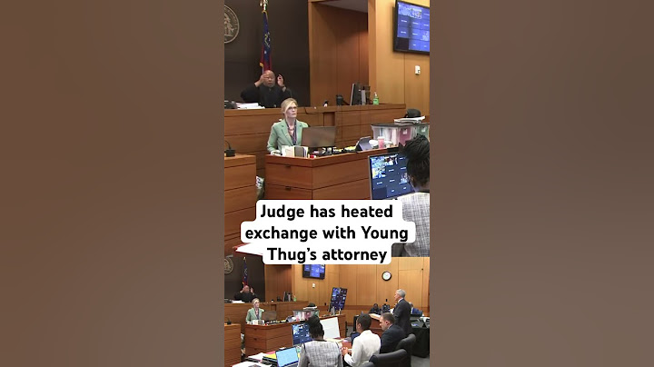 Judge has heated exchange with Young Thug’s attorney