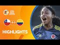 CONMEBOL Sub17 FEM 2022 | Chile 0-3 Colombia | HIGHLIGHTS