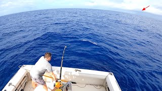 GIANT 800 LB Marlin!! Deep Sea Fishing in Hawaii