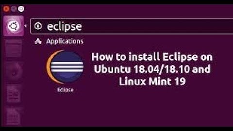 Eclipse install || Ubuntu 18.04 || Linux || Dumb Minds