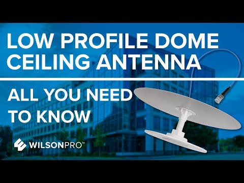 Low Profile Dome Antenna / Ceiling Antenna - All You Need To Know | WilsonPro