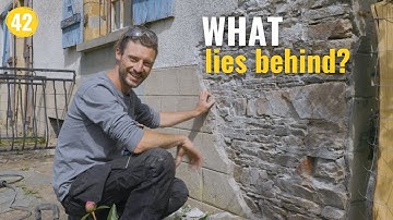 42 - Removing Cement Render From Old Farmhouse & Creating a Buffer Zone Against Brambles!