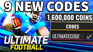 *NEW* WORKING ALL CODES FOR Ultimate Football IN 2024 MAY! ROBLOX Ultimate Football CODES