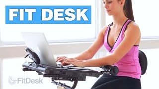 Fit Desk - Exercise Bike Laptop Desk 