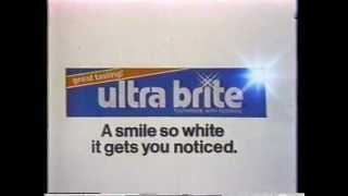 Ultra Brite toothpaste ad (1983)