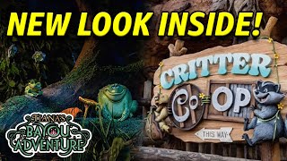 NEW LOOK Inside & Shops Revealed for Tiana’s Bayou Adventure at Magic Kingdom | Disney DAS Updates