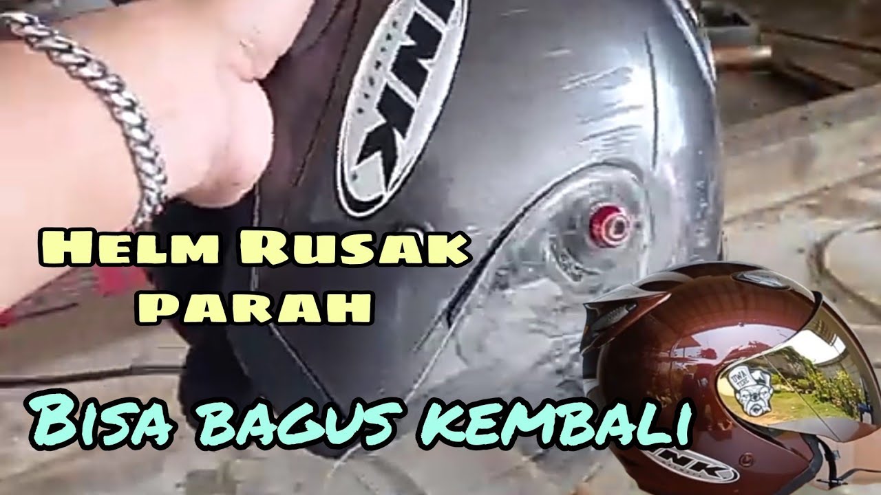 Restorasi helm ink centro sederhana