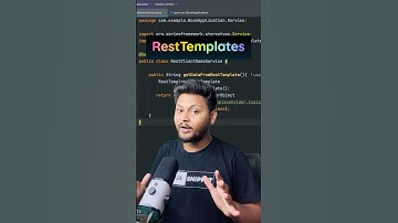 RestTempltes In Spring #javaframework #programming #springboot #coding #java