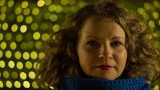 Russian beauty in bokeh