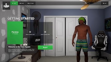 Town Square Module - Character Creation & Quick Tour (Stream Highlight)