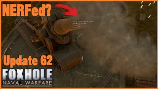 Storm Cannon Barrel Over-Heat & Other Rebalances - Foxhole (Update 62)