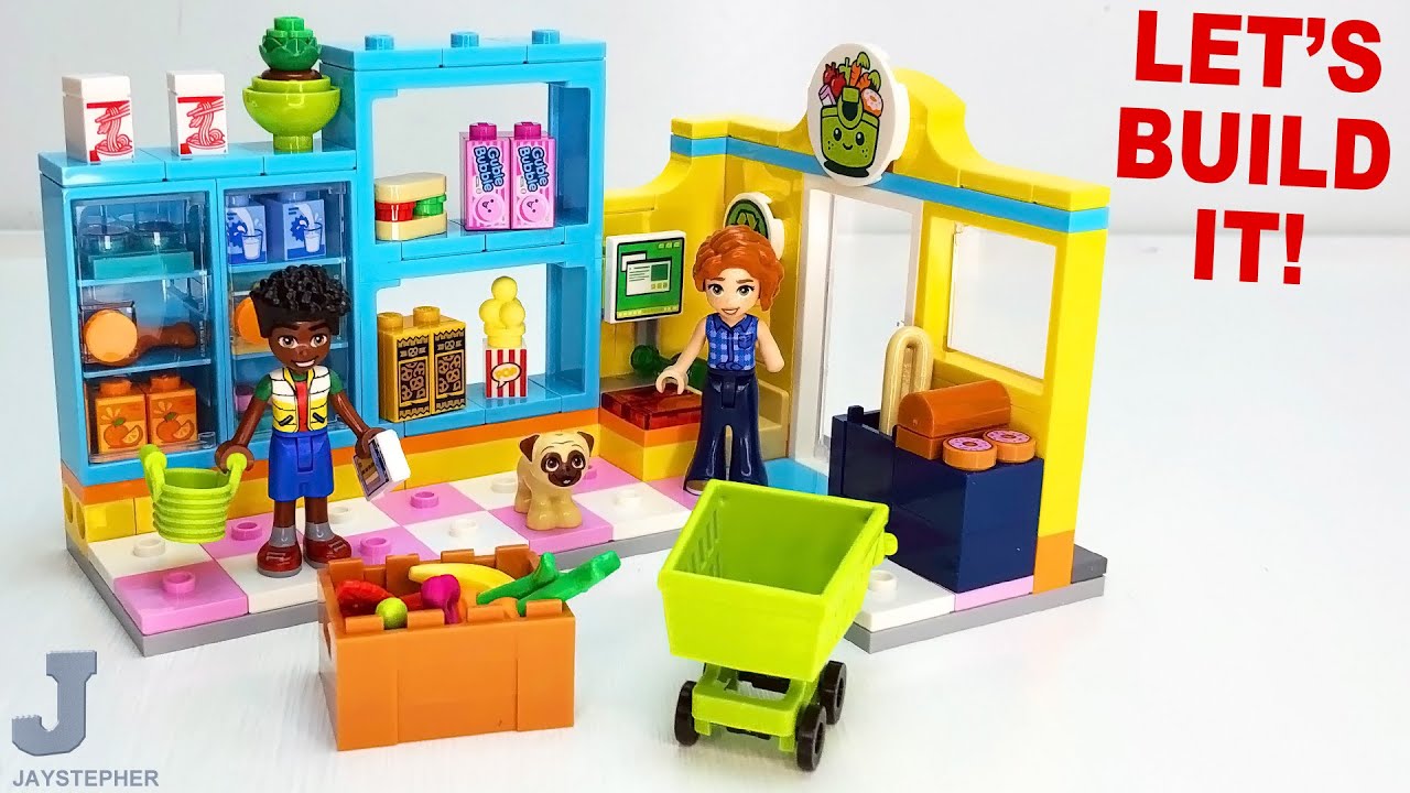 Набор LEGO Friends 2026 «Мини-супермаркет Хартлейк-Сити» (42680): распаковка, сборка и обзор.