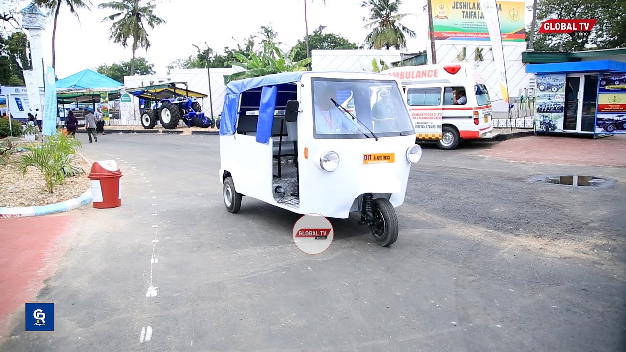 HII HAPA BAJAJ INAYOTUMIA NISHATI ya UMEME, UNACHAJI kwa UNITI KIDOGO KATIKA MAONESHO ya SABASABA...