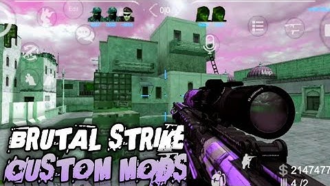 Brutal Strike Mobile | Guns of BullSh1t Custom Weapon Model/Skins | CSGO Mobile FPS Android Gameplay
