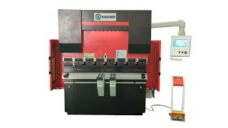 RONGWIN Guides you Hot Sale WD67K-30T/1600 TP10S controller torsion bar CNC press brake testing