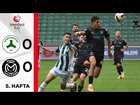 Giresunspor Manisa FK Goals And Highlights