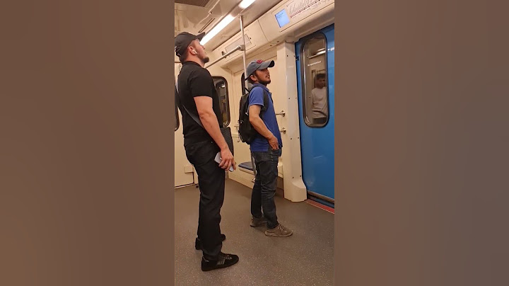 Москва.Метро.Приезжий мигрант грубит 70-летнему пенсионеру и оскорбляет...