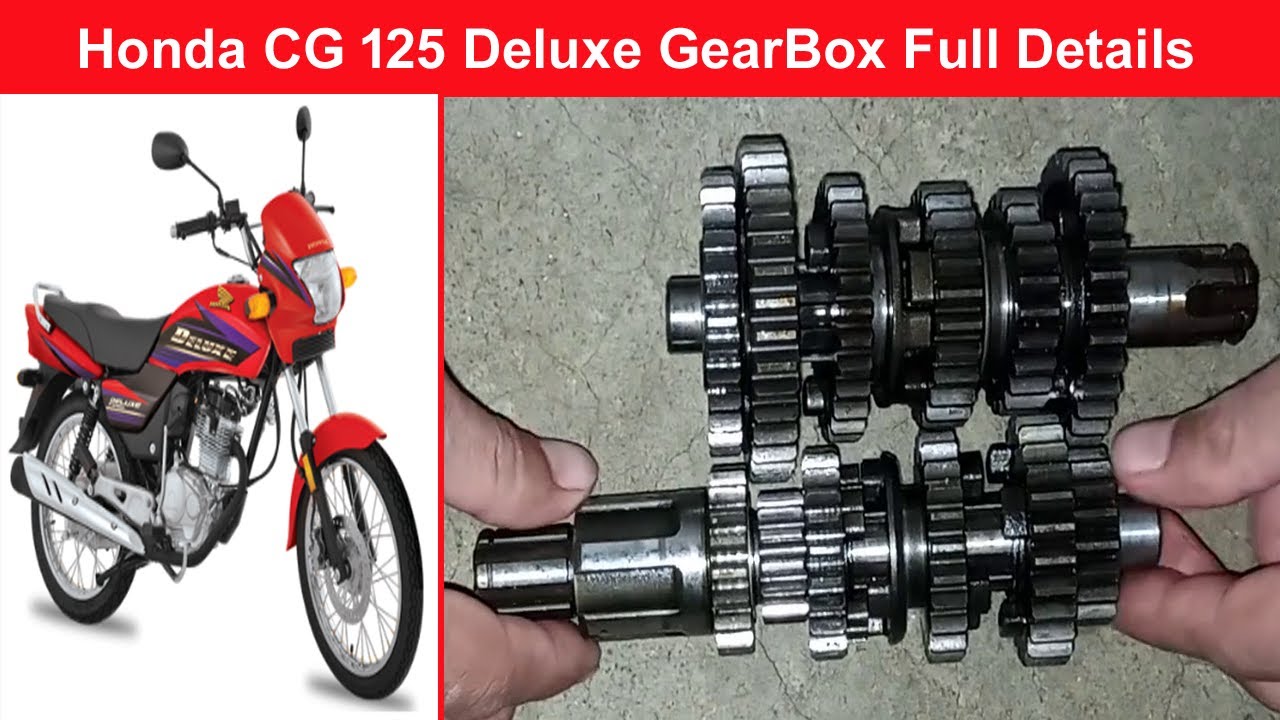 CG 125 Deluxe GearBox Fitting Honda CG 125 Deluxe GearBox Full