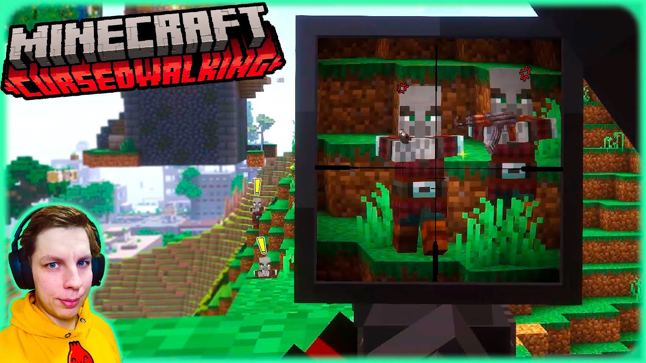 НЕ СВЯЖИТЕСЬ С ГРАБИТЕЛЯМИ! | Мод-пак Cursed Walking для Minecraft