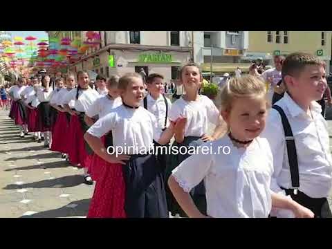 Parada portului popular german la Timisoara