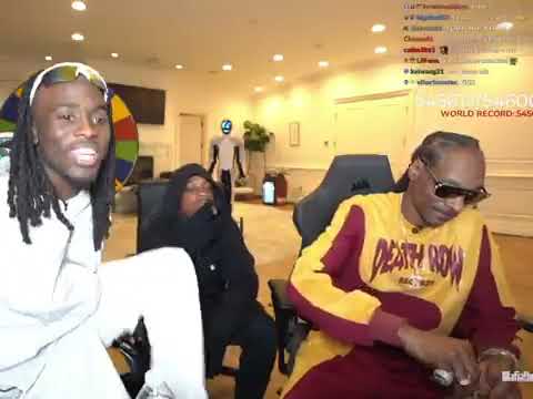 Kai Cenat Left Shocked After Snoop Dogg Rolled A Backwood In 19 Seconds 