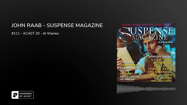 JOHN RAAB - SUSPENSE MAGAZINE