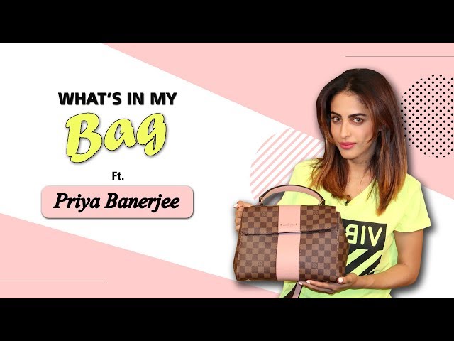 What's In Your Bag With Aishwarya Rai Bachchan's Jazbaa Co-Star Priya  Banerjee, Fashion