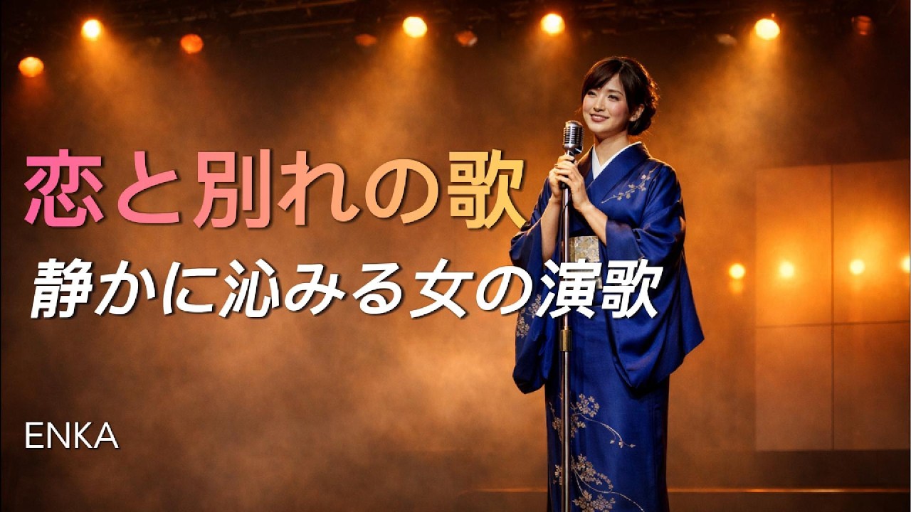 心に沁みる女の演歌｜静かな恋と別れの物語[演歌の響き]